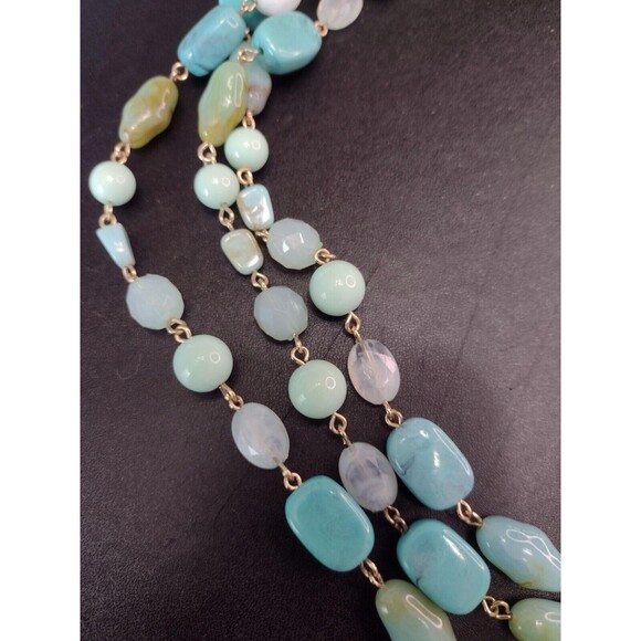 Vintage long bead necklace 70" - Picture 7 of 8